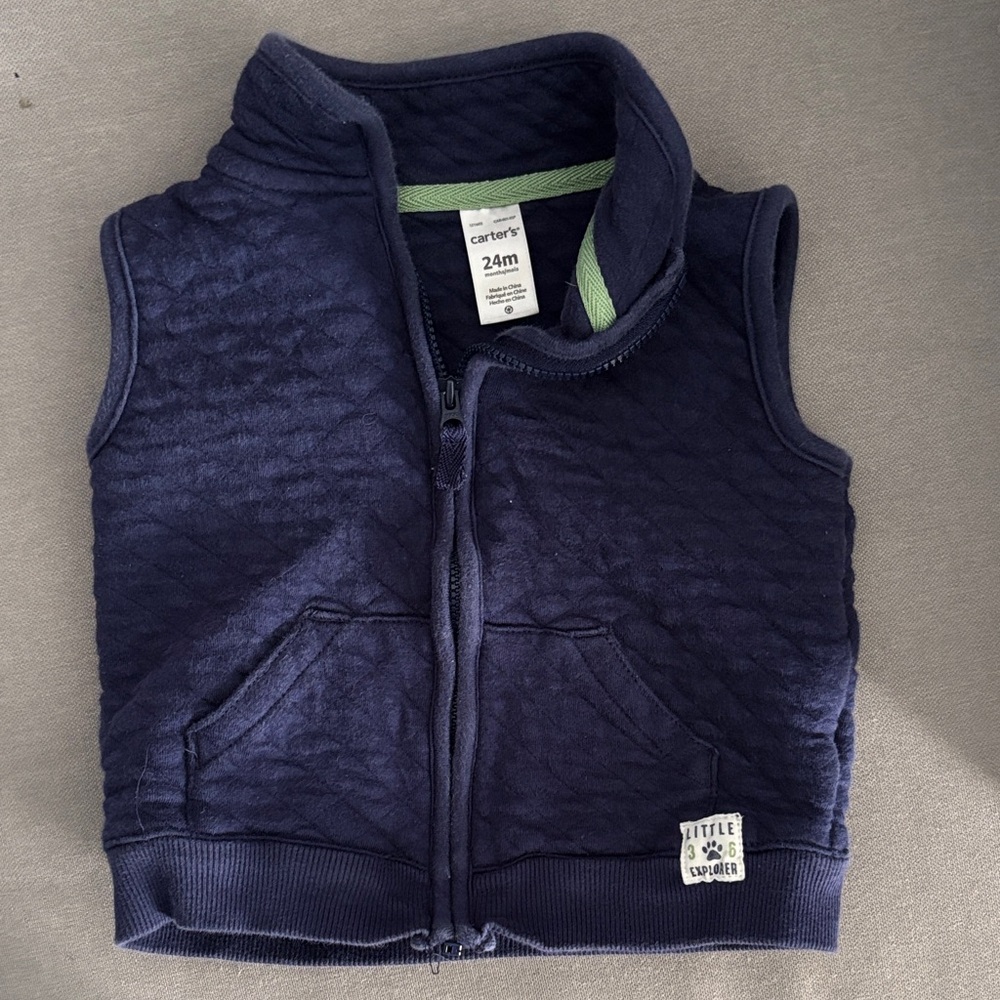 Carters Quilted Style Vest